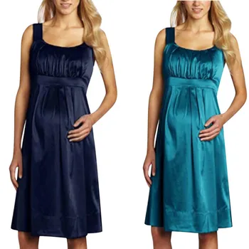 

Women Pregnant Sleeveless Dress Summer Maternity Sexy Solid Dress Robe Grossesse Casual Pregnancy Dress Zwangerschaps Jurken