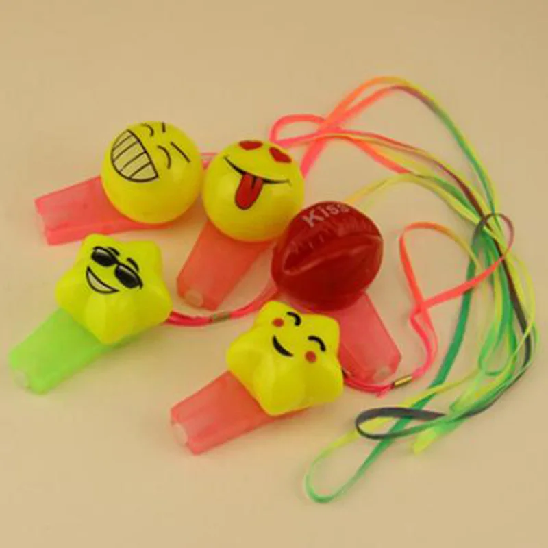 30 шт./партия мигающий свисток светодиодный пластиковый свисток футбольные электронные игрушки Детский подарок на вечерние
