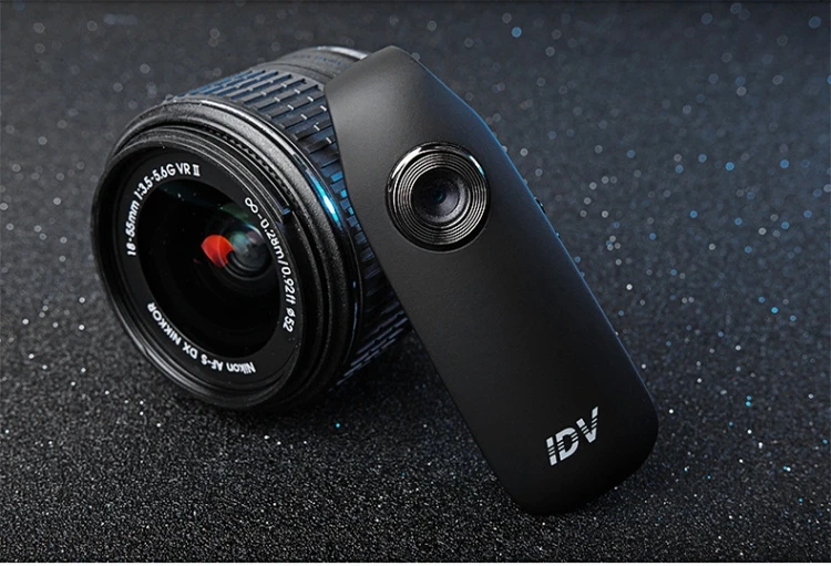 Idv007 DV цикл видео голос Регистраторы Mini Камера HD 1080 P 12MP 130 градусов Широкий формат обнаружения движения долгое время рабочая Поддержка