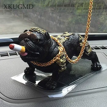 

Ornaments Cool Trend Social Dog Car Center Console Supplies Bedroom Decor Car Home Decoration