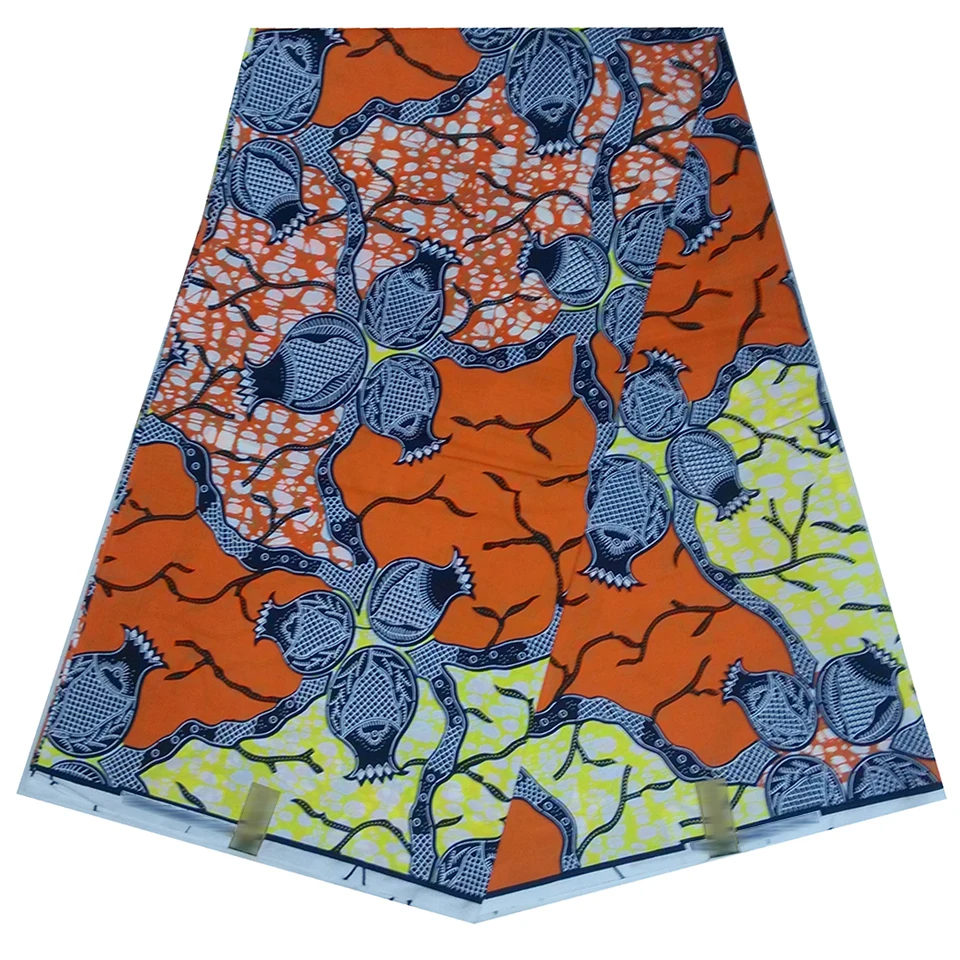 Buy African Ankara Fabrics Print For Craft Making Dresses Skirts/Sewing Cotton