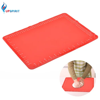 

Upspirit Silicone Baking Mat Dough Rolling Mat with Measurement Non-stick Pin Table Pat Kitchen Tool Baking Pastry Accessories