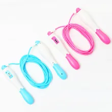 Adjustable Jump Ropes with Counter Sports Fitness Slim Speed Counting Skip Rope Sponge Handle Skipping Wire Fitnesss Equipment