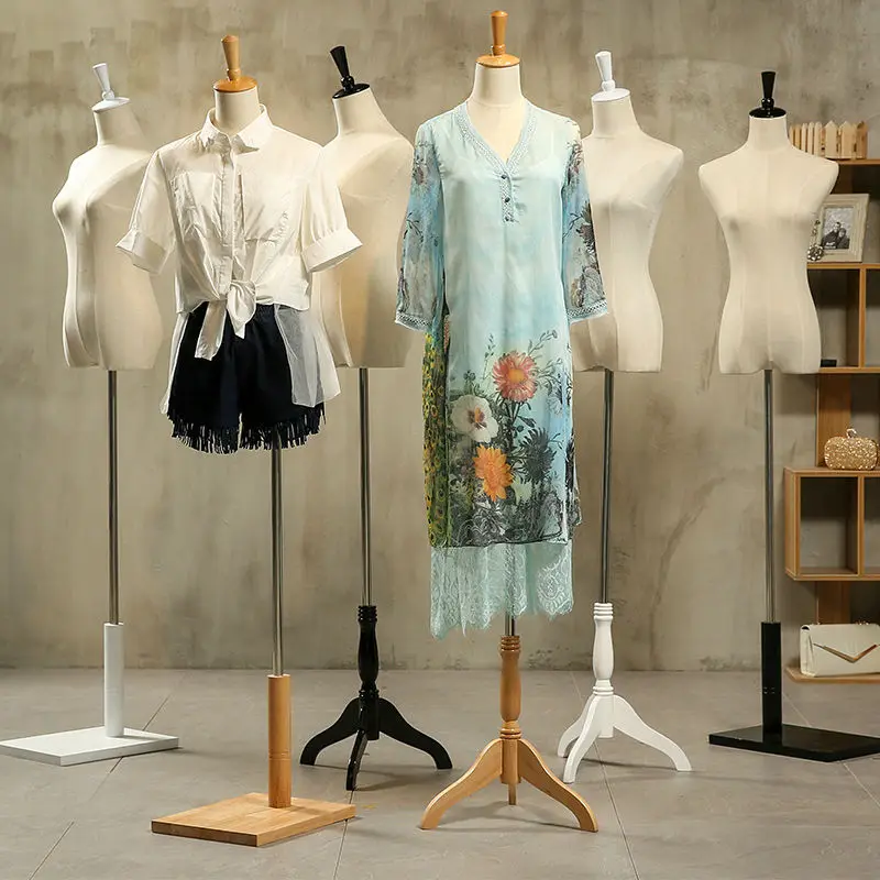 1pcs Size S cotton fabric Female mannequins with holder show fashion