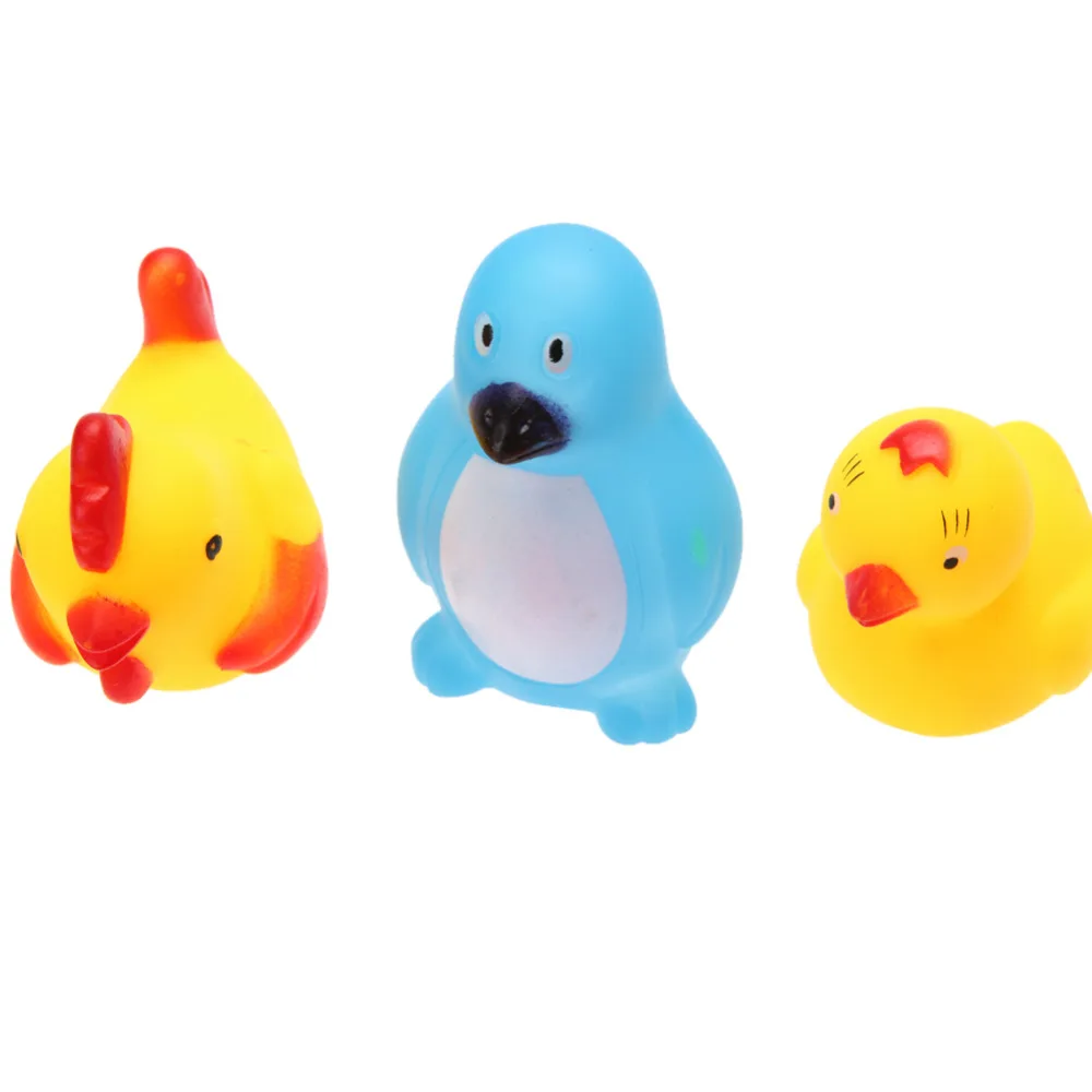 13Pcs-Cute-Soft-Rubber-Float-Squeeze-Sound-Dabbling-Toys-Baby-Wash-Bath-Play-Animals-Toys-Bath-Toy-4