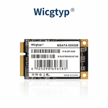 Wicgtyp mSATA SSD SATA3 III 6 ГБ/сек. SATA II 256 ГБ HD SSD твердотельный диск все сигналы PCFor Thinkpad для DELL для hp для ASUS