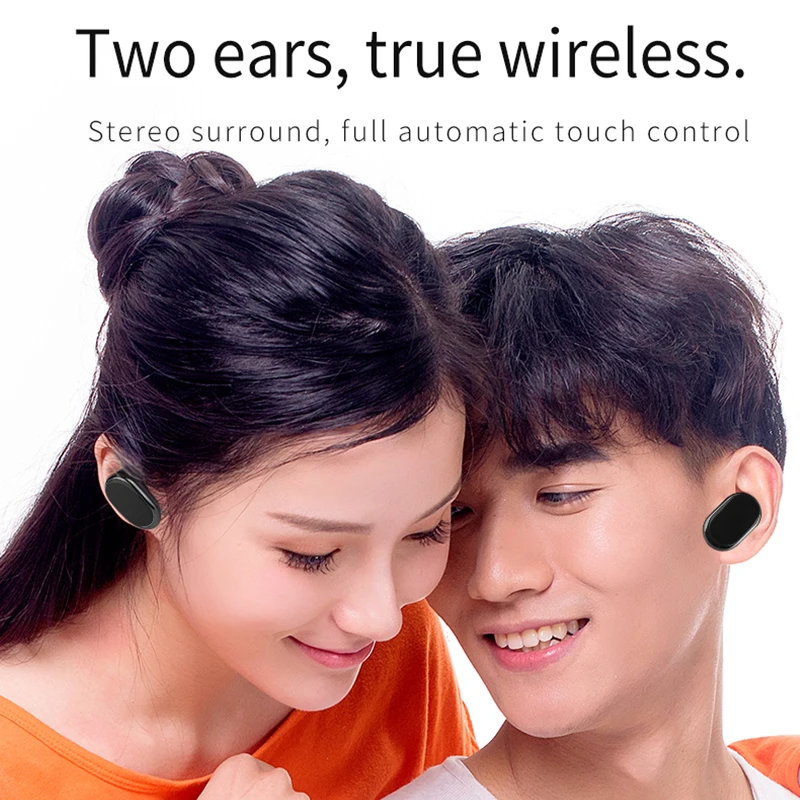 TWS мини беспроводные Bluetooth 5 0 наушники K9 с сенсорным управлением спортивные
