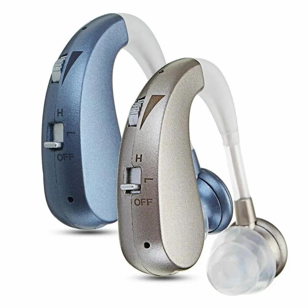 Rechargeable digital hearing aid Smart noise reduction Sound Amplifiers Wireless Ear Aids for Elderly Moderate to Severe Loss
