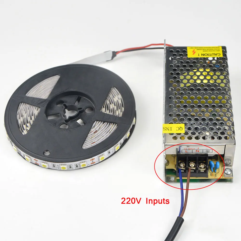 10A 120 Вт трансформаторы 100 V-265 V AC к DC 12 V переключатель Питание адаптер конвертер для RGB Светодиодные ленты свет драйвер