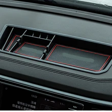 ABS коробка для хранения приборной панели, держатель для сотового телефона, коробка для автомобиля, аксессуары для Volkswagen VW Atlas Teramont