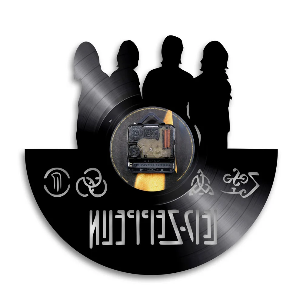 1 шт Led Zeppelin Винтаж виниловую пластинку LP запись настенные часы уникальный