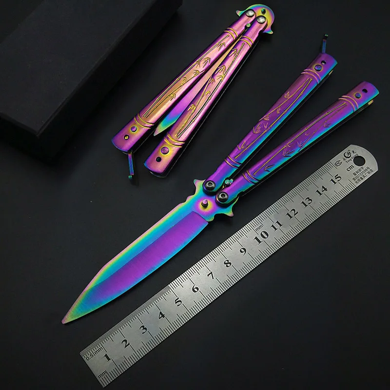 Нож бабочка из бамбука 2 вида|butterfly in knife|butterfly knife trainingtops survival |