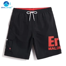 Новинка года для мужчин's пляжные шорты для будущих мам быстросохнущая Гавайский сетчатые шорты купальники, плавки серфинга сексуальный купальник