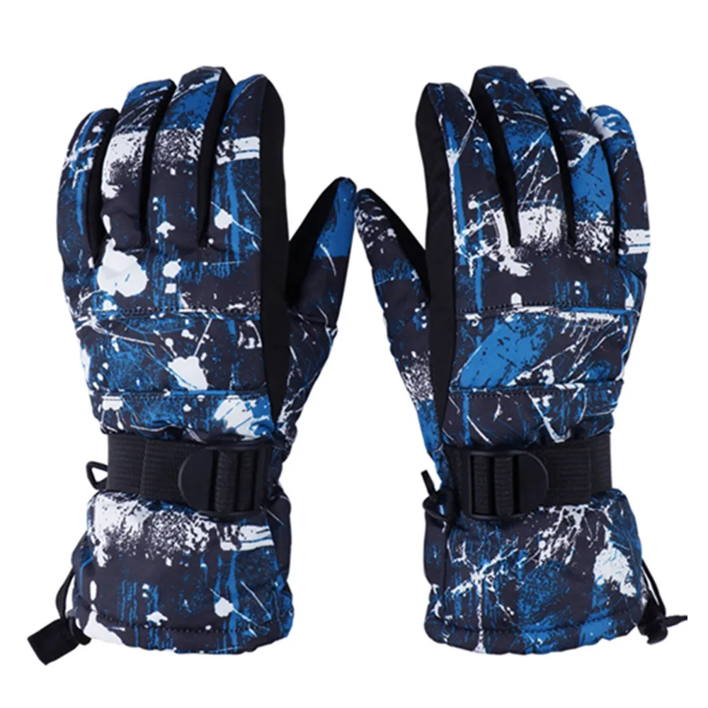 Winter Warm Windproof Ski Gloves Outdoor Sports Breathable Men Motorcycle Cycling Hiking