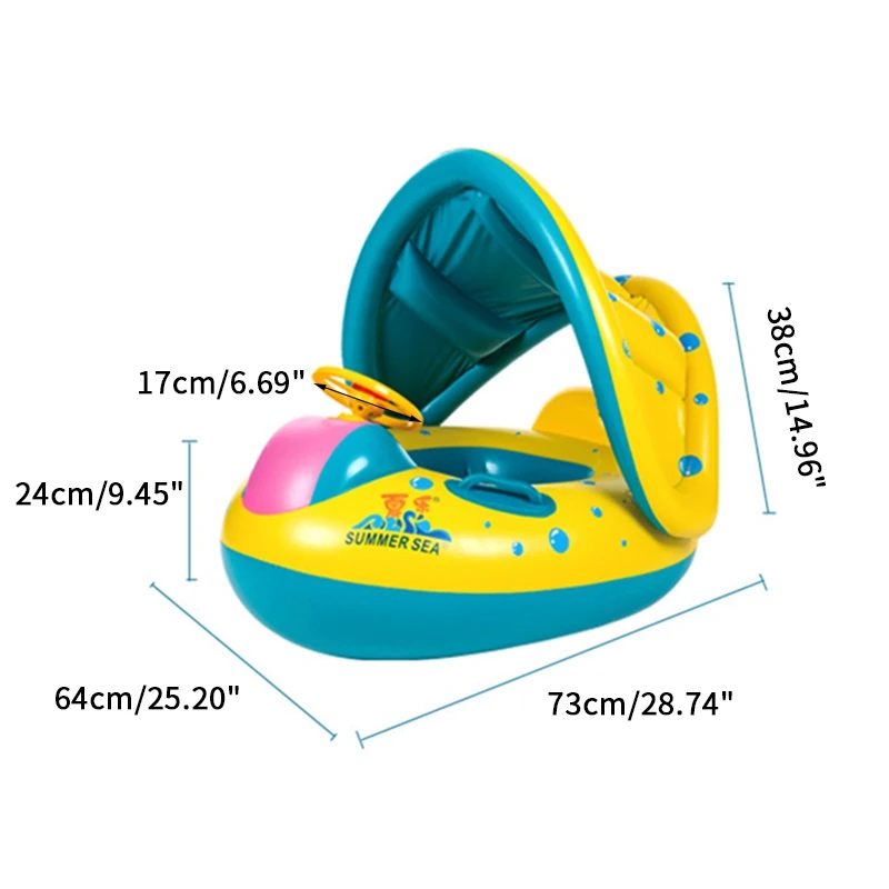 Летний детский безопасный надувной плавающий круг Лебедь Надувные изделия для плавания дети веселые игрушки спасательный круг для