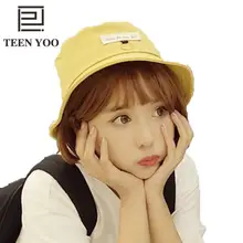 Для женщин и мужчин шляпы из ведра хлопковые наклейки с буквами складной рыбак для девочек и мальчиков студенческий солнцезащитный козырек весенне-летняя рыболовная Кепка