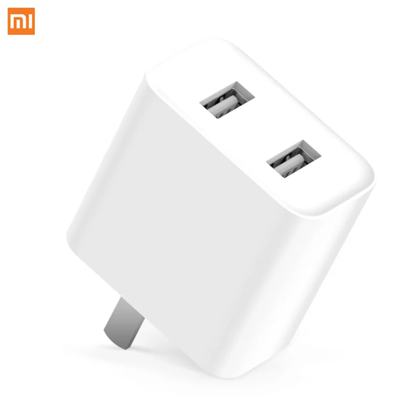 Xiaomi QC 3 0 адаптер питания быстрая зарядка двойной USB 110-240 V MAX 18 W 5 3.6A Быстрая