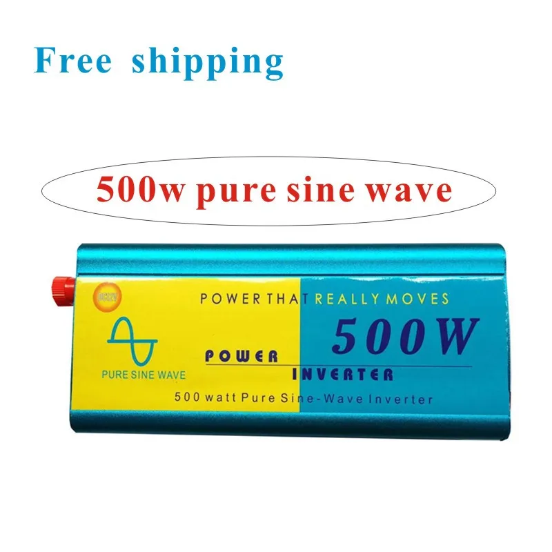 

pure sine wave inverter 12v to 220v inverter 500W power inverter input 12v output 220v 50Hz hot sale
