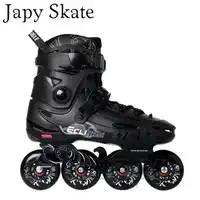 Japy スケートフライングイーグル F5s インラインスケート & 8 ハイパー + グラムホイールファルコン大人のローラースケートの靴スラローム送料スケートセバ Patines