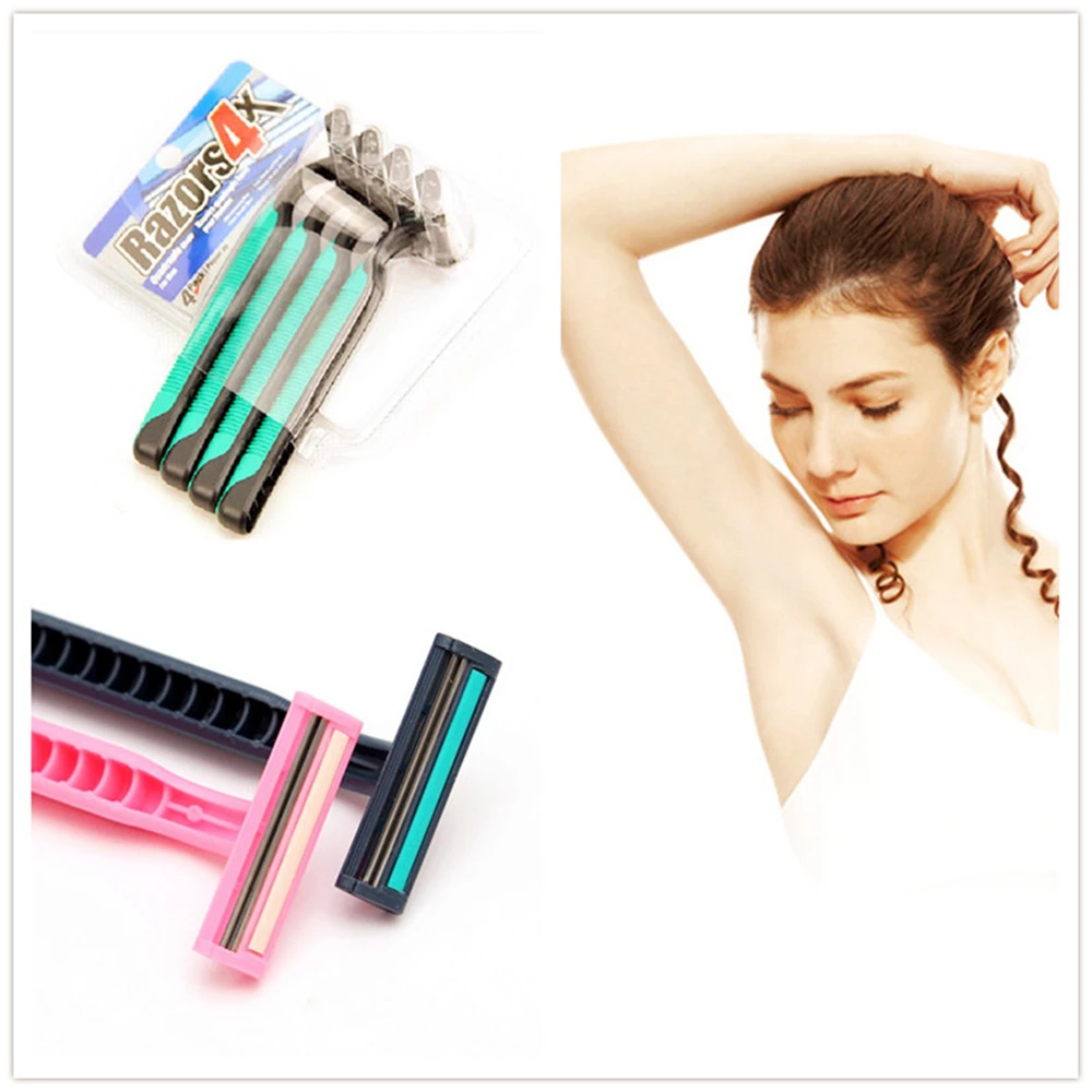 HOT Ms razor 4pens 1 pack addition implement manually Men s razors Men s Razor Blades 4