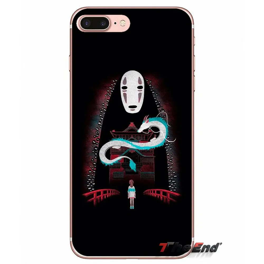 Чехол для телефона Huawei G7 G8 Ascend P7 P8 P9 Lite Honor 4C 5X 5C 6X Mate 7 8 9 Y3 Y5 Y6 II Pro Kawaii Ghibli Doodle