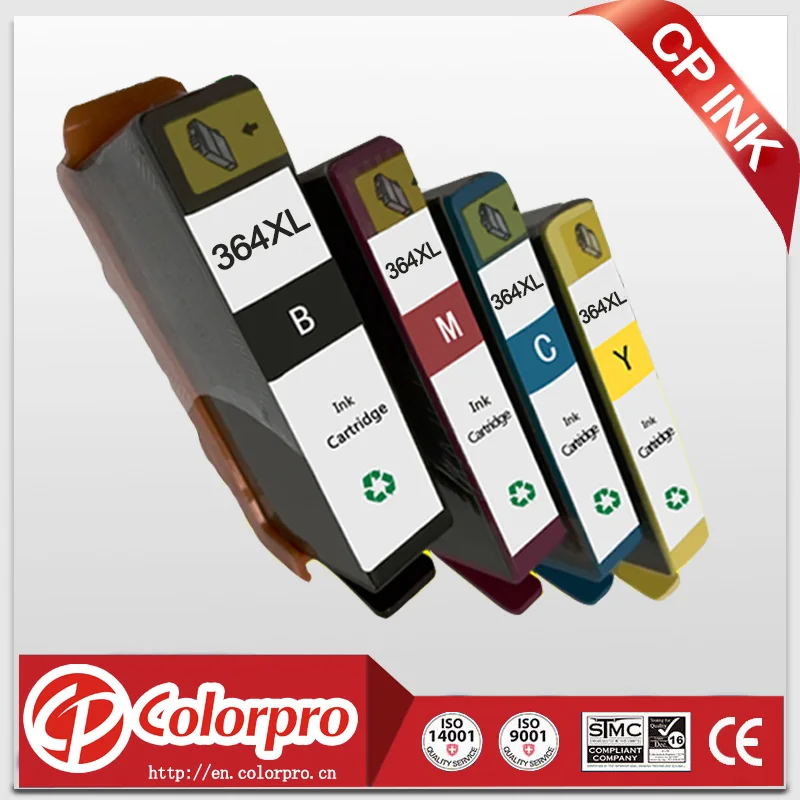 2018 Лидер продаж 4 цвета заменяемая картридж для HP 364XL для Deskjet 3070a 5510 6510 3520 3522 3524 Photosmart