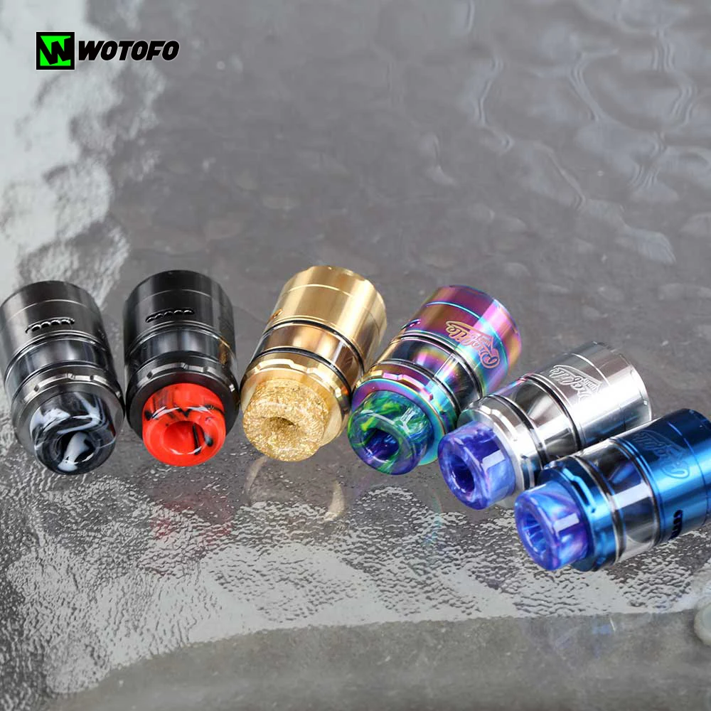 Оригинальный испаритель Wotofo Profile unit RTA 3 5 мл Восстанавливающий капельный Vape 510 Thread