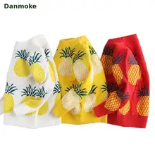 Danmoke детская зимняя свитер шары Дизайн детские вязаные кардиганы Повседневное для маленьких мальчиков свитер шерстяной флис Свитера для девочек