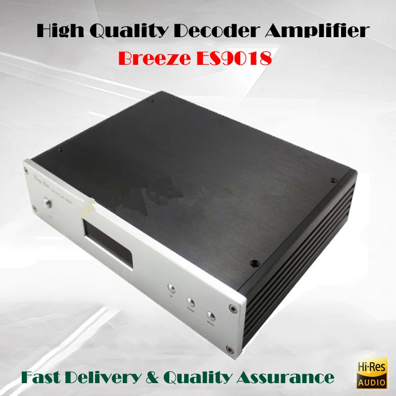 

Breeze Audio ES9018 USB DAC Amp Professional Hifi Decoder Amplifier XMOS / Amanero I2S Balanced Output Decodificador 32bit DSD