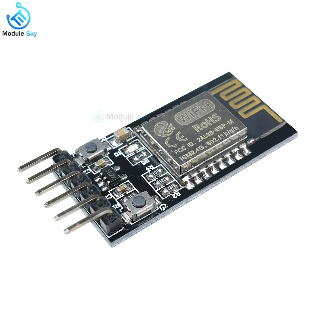 

Wireless module ESP8285 ESP-M2 Wireless development board WIFI serial port module with backplane For Wi-Fi Transmission board
