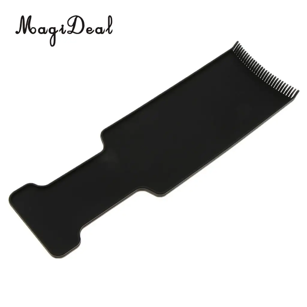 Small and Large Flat Top Paddle Board Comb, Salon Barber Hair Highlights Board Hair Coloring Comb for Hair Dyeing