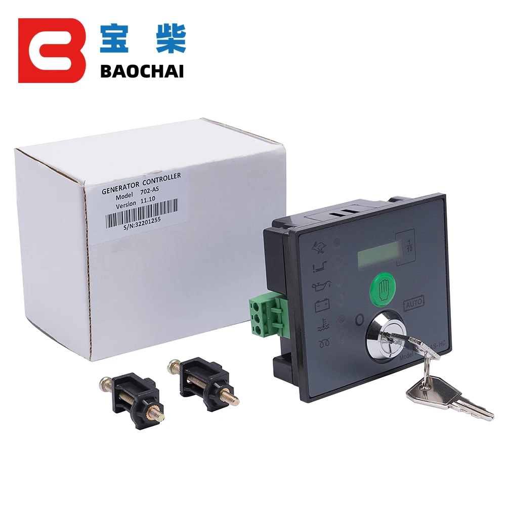 

Auto start dse Generator Controller 702 Key Start Module diesel brush brushless genset electronic control board manufacturers