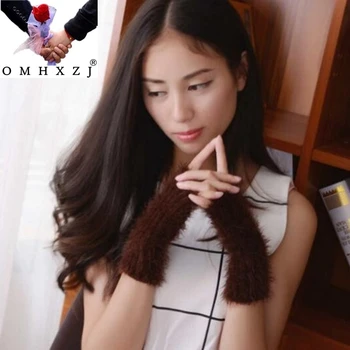 

OMH Wholesale 5 Colors Fashion Novelty Fingerless Autumn Winter Warm Waist Gloves Woman Girl Wool Cloth Soft Nap Gloves ST33