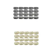 40 шт. заколки для волос аксессуары для волос 32 мм черный и бежевый