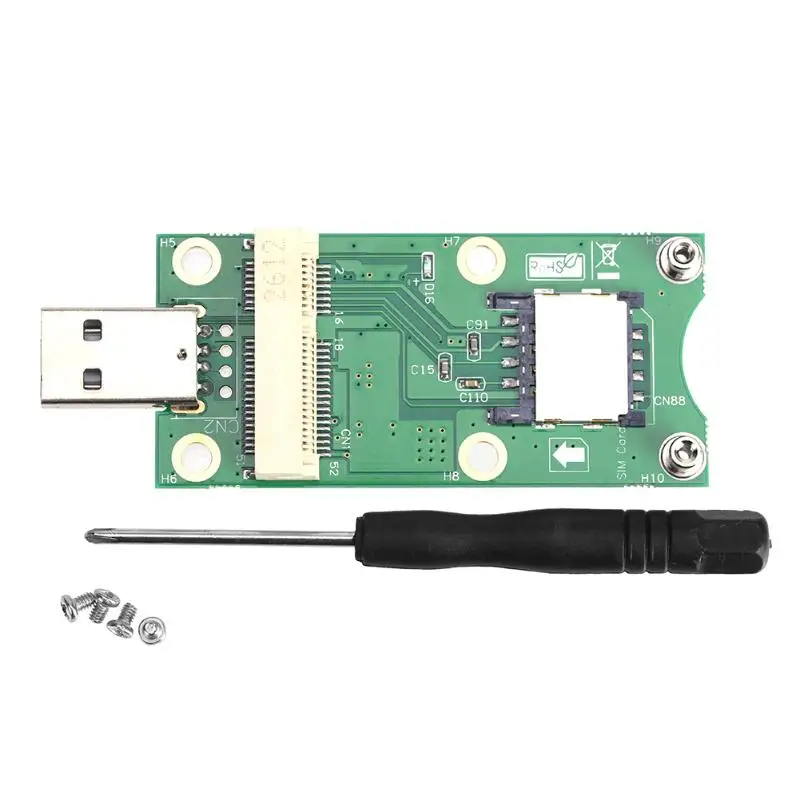 Mini PCI-E к USB адаптер с sim-картой 8 Pin слот для карты для WWAN/LTE модуль поддержка SIM 6pin/8pin Разъем для карты Высокое качество