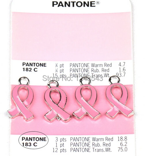 10 шт.) 18*10 мм грудь подвески в поддержку больных раком розовая лента понимание лучшего качества