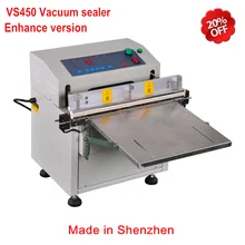 Пневматические вакуума, машина для герметизации швов для плащей, энергетическая система, VS450, 450 мм длина ламинируемой поверхности, внешний вакуумный упаковщик, посылка запечатывания машина