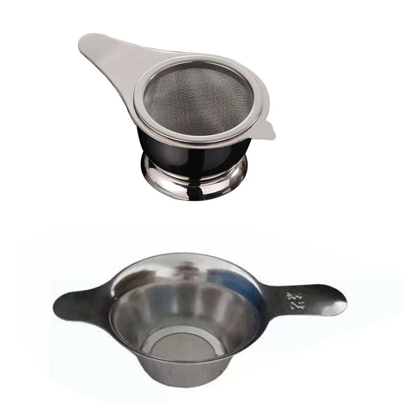 Stainless Steel Chinese Kungfu Tea Leaf Funnel Filter Strainer Fine Mesh For &amp Coffee Kitchen Accessories | Дом и сад