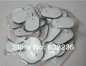 

freeshipping 100pcs/lot good quality white Electrode Pads for Tens Acupuncture,Digital Therapy Machine Massager