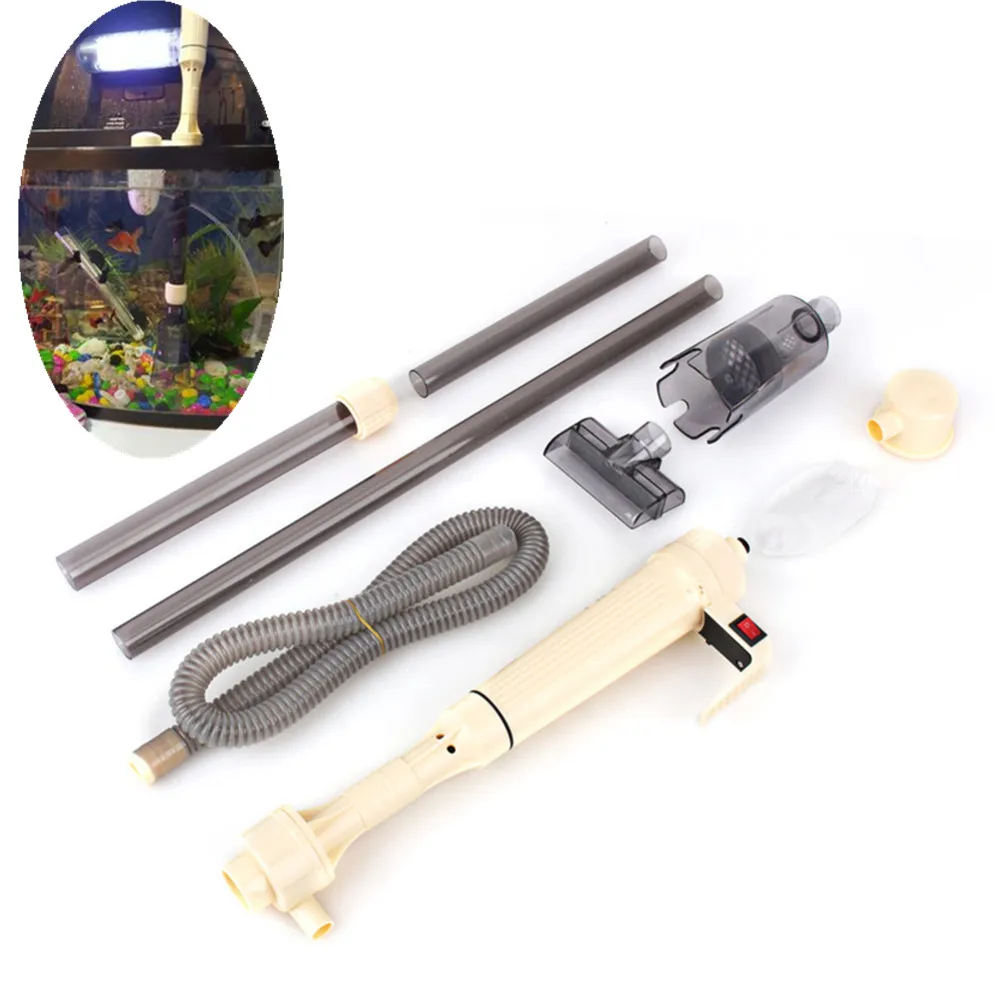 Aquarium Battery Syphon Operated Fish Tank Vacuum Gravel