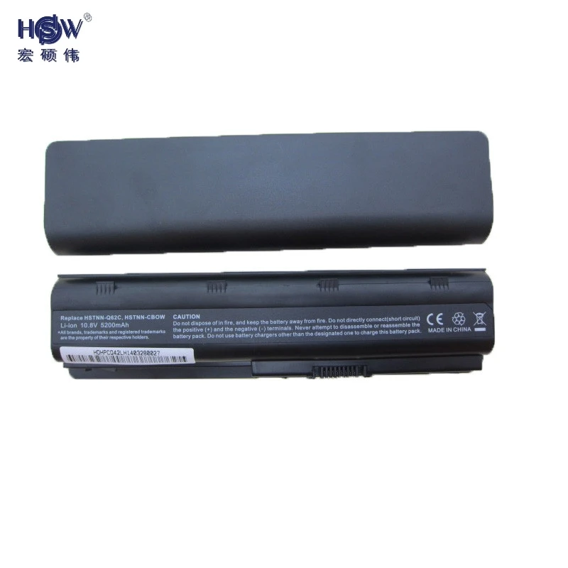 HSW Аккумулятор для ноутбука HP G32 G42 G42t G56 G62 G62t G72 g4 Батарея G6 G7 dm4 DV3 2200 DV5 1200 DV6 3000 dv7 1400