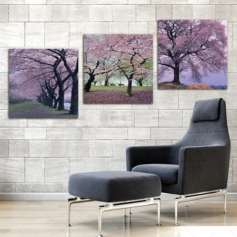 Buy Canvas Photo wall art picture Prints Cherry Blossom Trees Wall Art Picture