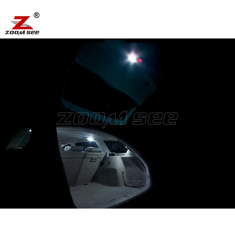 19 шт. светодиодный фонарь для номерного знака+ интерьерный купольный светильник для BMW 3 серии E91 325xi 328i 328xi 325d 320d 330d Touring(06-12