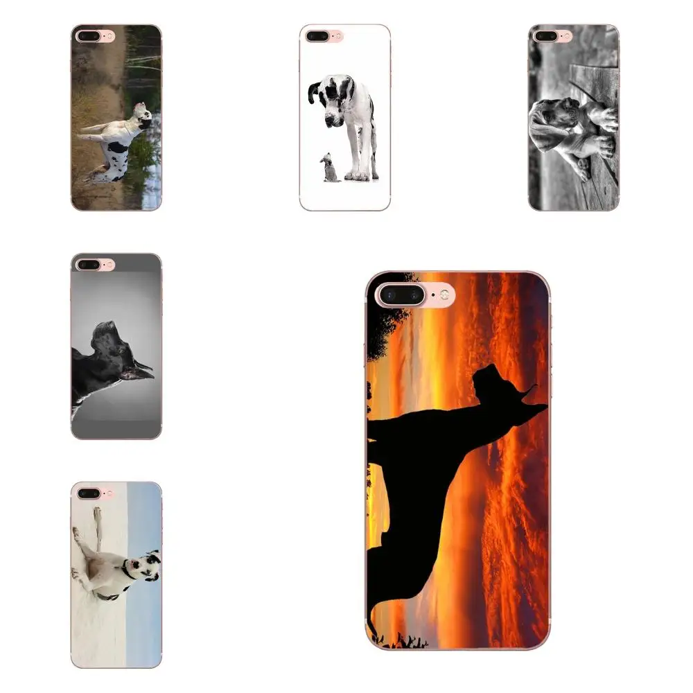 

Soft TPU Protective Case Great Dane Puppy Dog For Galaxy Alpha Core Note 2 3 4 S2 A10 A20 A20E A30 A40 A50 A60 A70 M10 M20 M30