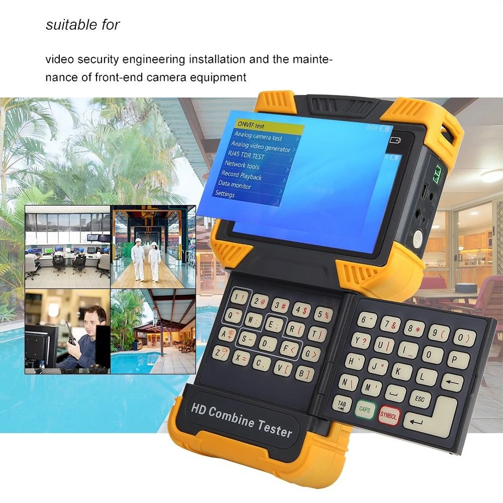  HD 1080P 4 inch IP Camera CCTV Tester Monitor Wifi TVI CVBS IP Discovery Camera Tester Security ONV