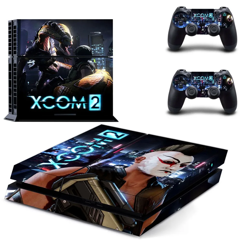 XCOM2 PS4 наклейка на всю кожу лицевые панели для консоли и контроллера Sony playstation