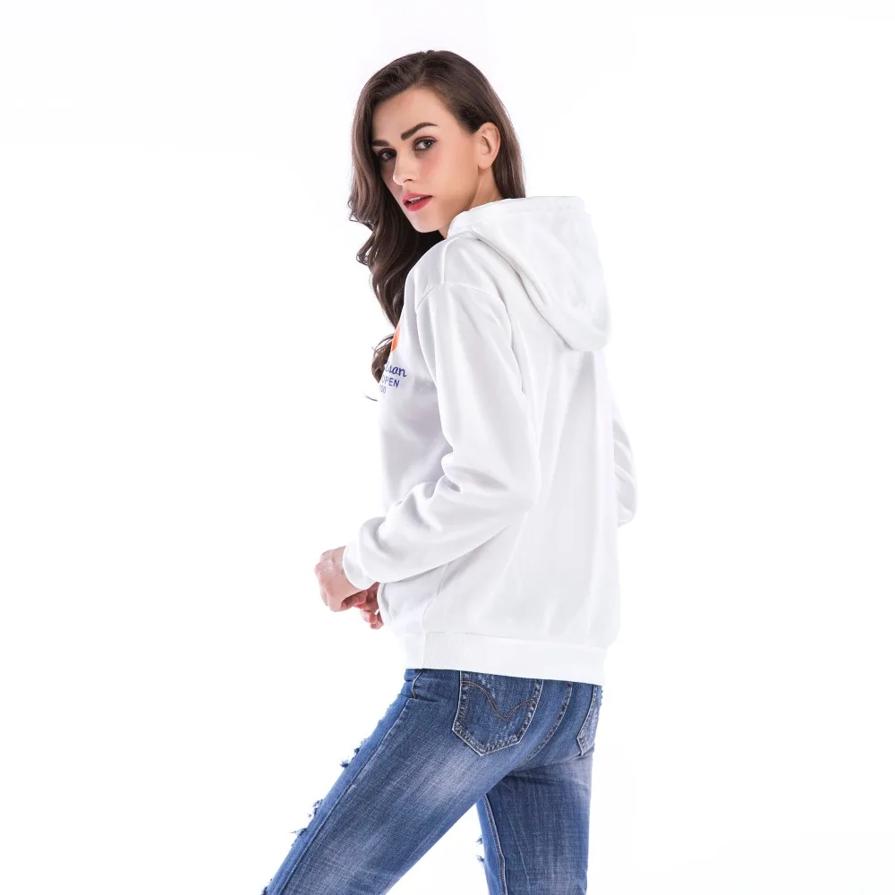 PGSD Simple Fashion Big size Women Clothes Autumn Winter Leisure Letter Printed Pocket Fleece Hooded Sweatshirt female Pullovers PGSD Simple Fashion Big size Women Clothes Autumn Winter Leisure Letter Printed Pocket Fleece Hooded Sweatshirt female Pullovers