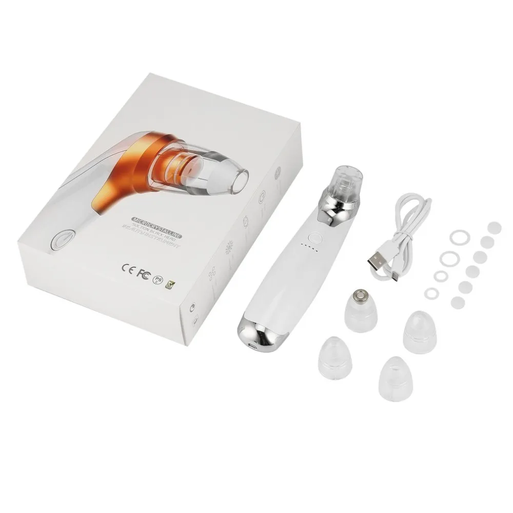 

Portable Size USB Electric Facial Face Pore Cleanser Blackhead Vacuum Sucker Acne Remover Skin Care Blackhead & Blemish Removers