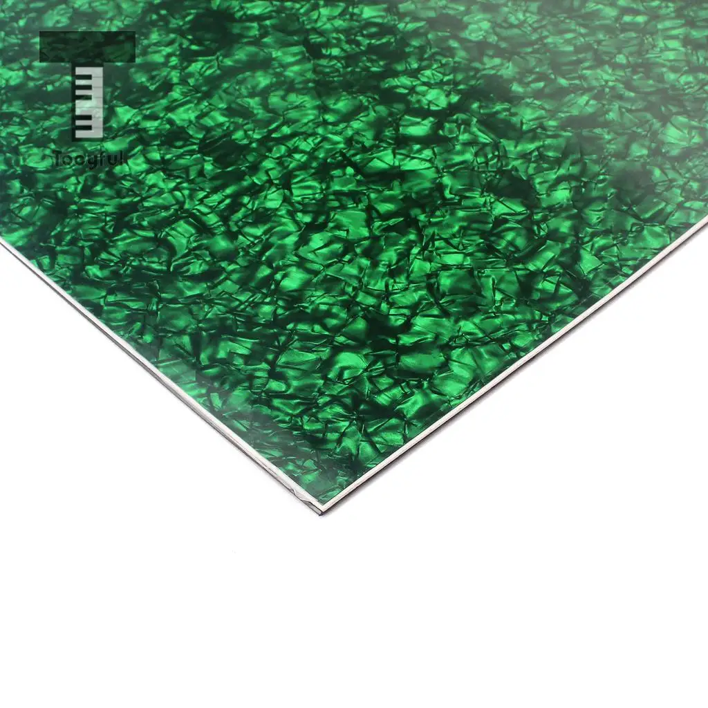 Tooyful Finest PVC 3 Ply Guitar Bass Pickguard Blank Material Scratch Plate Sheet Guitar Protector Decoration