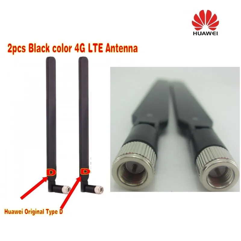 Оригинальная Внешняя Антенна HUAWEI 4G LTE 2x для B525 SMA D type Black|huawei lte 4g|4g huaweihuawei 4g |